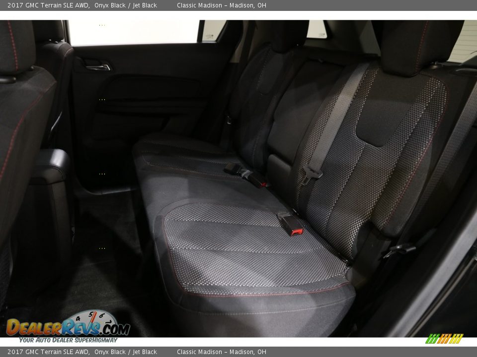 2017 GMC Terrain SLE AWD Onyx Black / Jet Black Photo #16