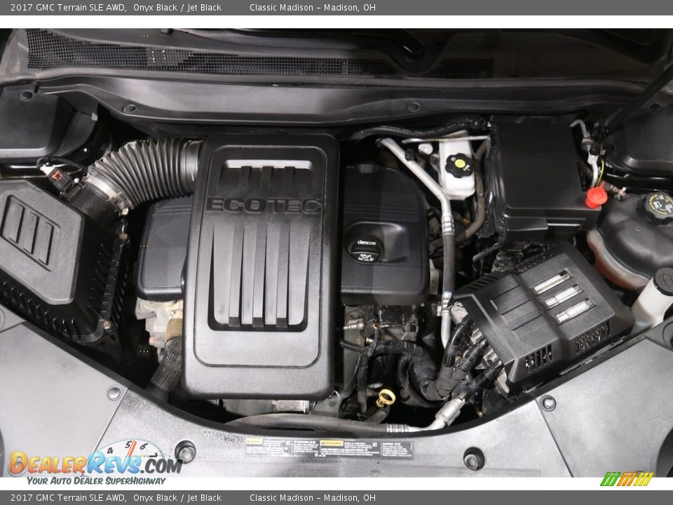 2017 GMC Terrain SLE AWD Onyx Black / Jet Black Photo #18