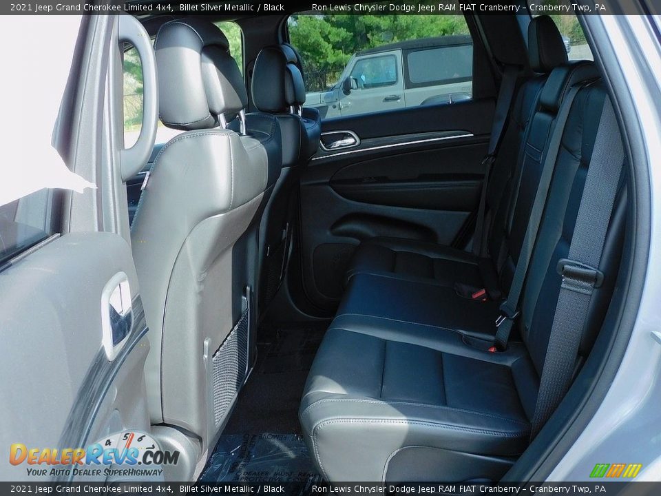 2021 Jeep Grand Cherokee Limited 4x4 Billet Silver Metallic / Black Photo #12