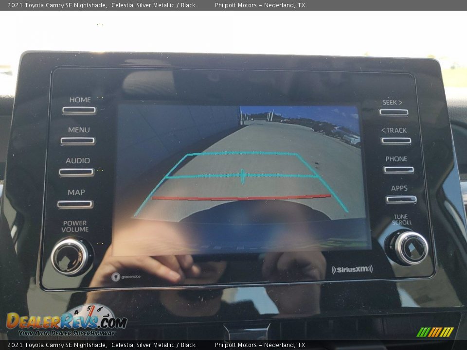 2021 Toyota Camry SE Nightshade Celestial Silver Metallic / Black Photo #20