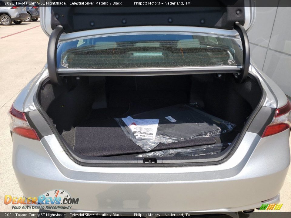 2021 Toyota Camry SE Nightshade Celestial Silver Metallic / Black Photo #21