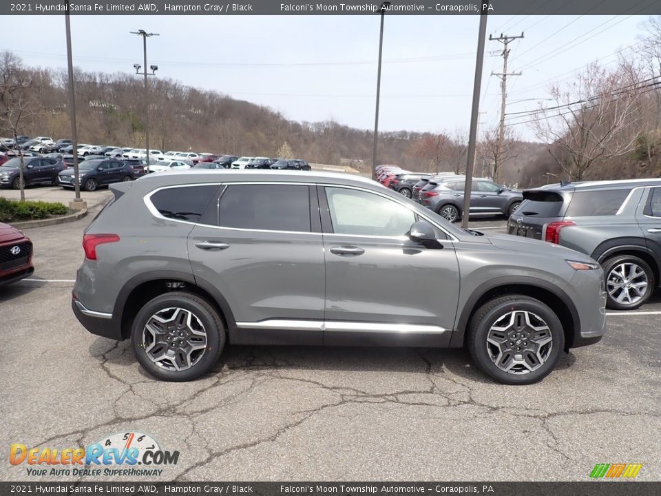 2021 Hyundai Santa Fe Limited AWD Hampton Gray / Black Photo #1