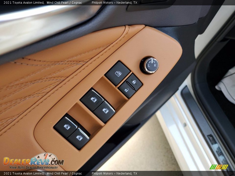 2021 Toyota Avalon Limited Wind Chill Pearl / Cognac Photo #14