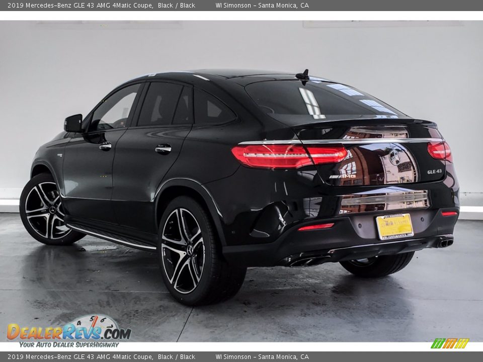 2019 Mercedes-Benz GLE 43 AMG 4Matic Coupe Black / Black Photo #2