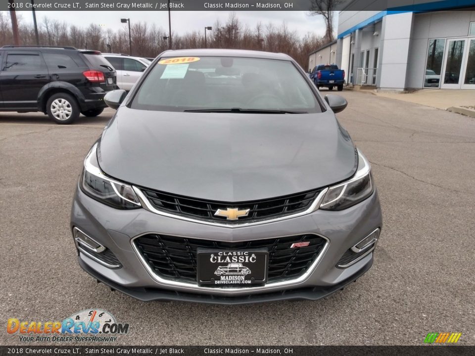 2018 Chevrolet Cruze LT Satin Steel Gray Metallic / Jet Black Photo #4
