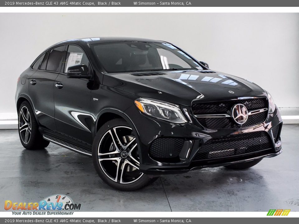 2019 Mercedes-Benz GLE 43 AMG 4Matic Coupe Black / Black Photo #12