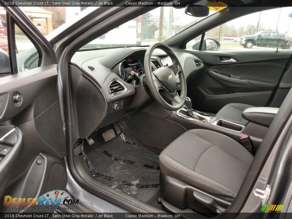 2018 Chevrolet Cruze LT Satin Steel Gray Metallic / Jet Black Photo #11