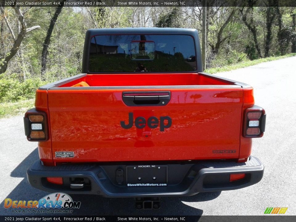 2021 Jeep Gladiator Sport 4x4 Firecracker Red / Black Photo #7