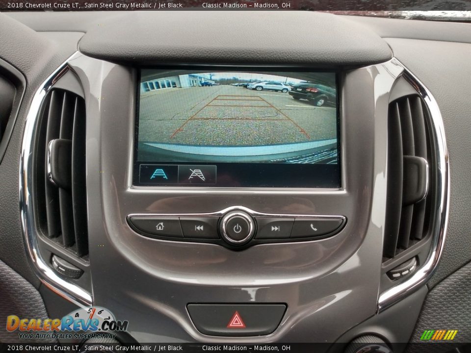 2018 Chevrolet Cruze LT Satin Steel Gray Metallic / Jet Black Photo #14