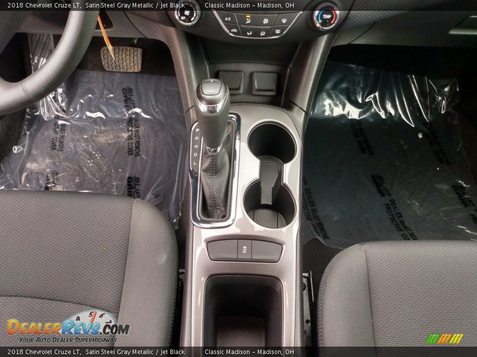 2018 Chevrolet Cruze LT Satin Steel Gray Metallic / Jet Black Photo #15