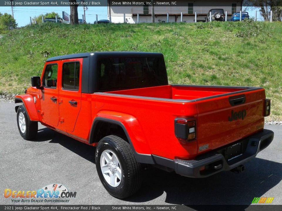 2021 Jeep Gladiator Sport 4x4 Firecracker Red / Black Photo #9