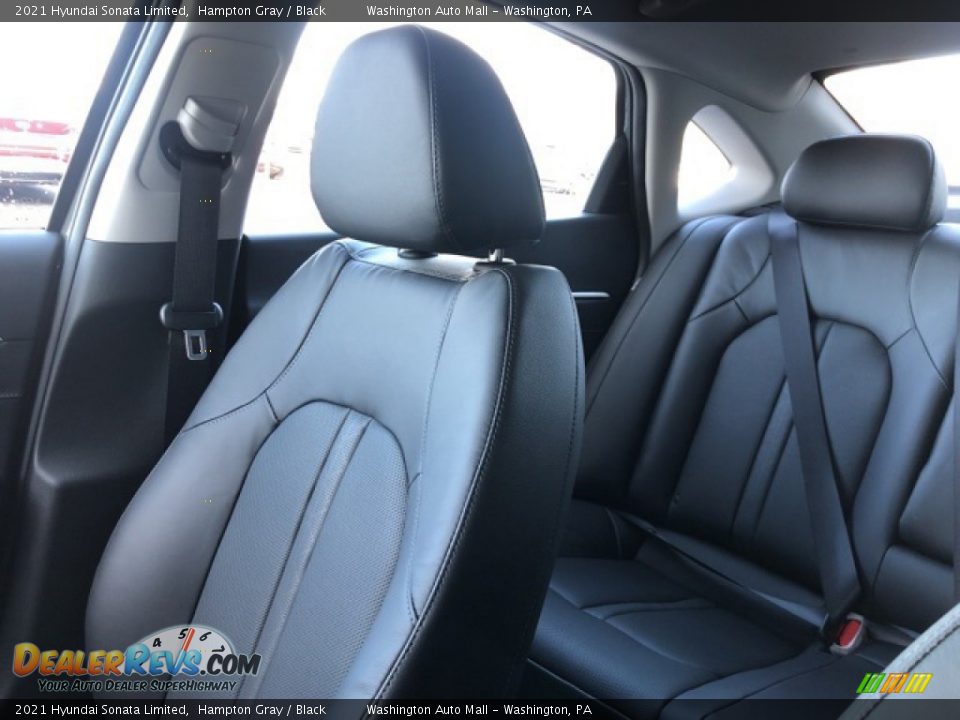 2021 Hyundai Sonata Limited Hampton Gray / Black Photo #17