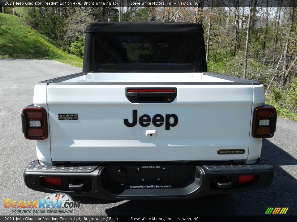 2021 Jeep Gladiator Freedom Edition 4x4 Bright White / Black Photo #8