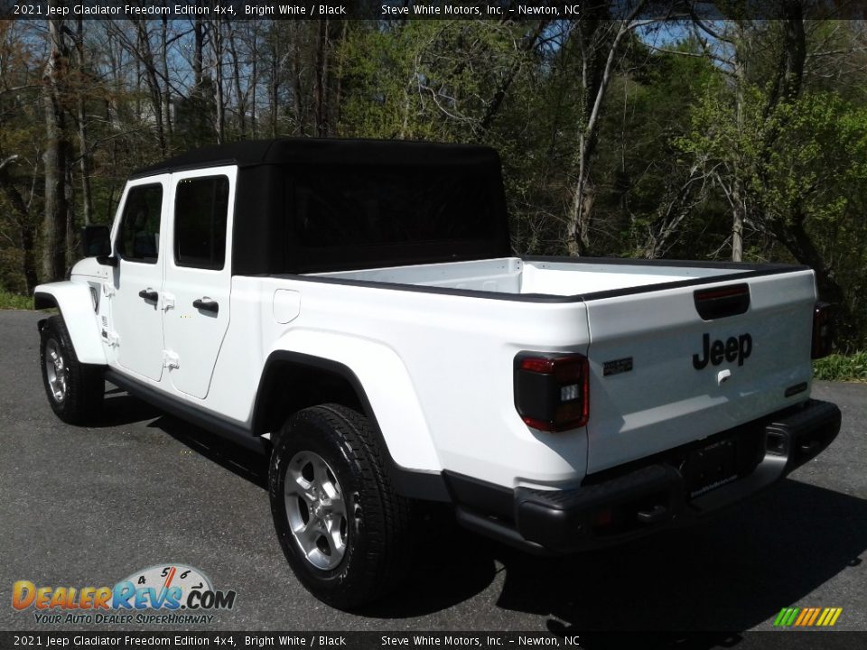 2021 Jeep Gladiator Freedom Edition 4x4 Bright White / Black Photo #11