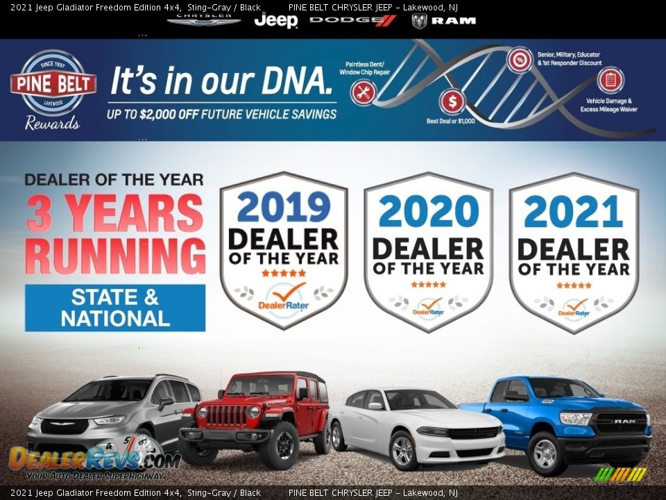 Dealer Info of 2021 Jeep Gladiator Freedom Edition 4x4 Photo #5