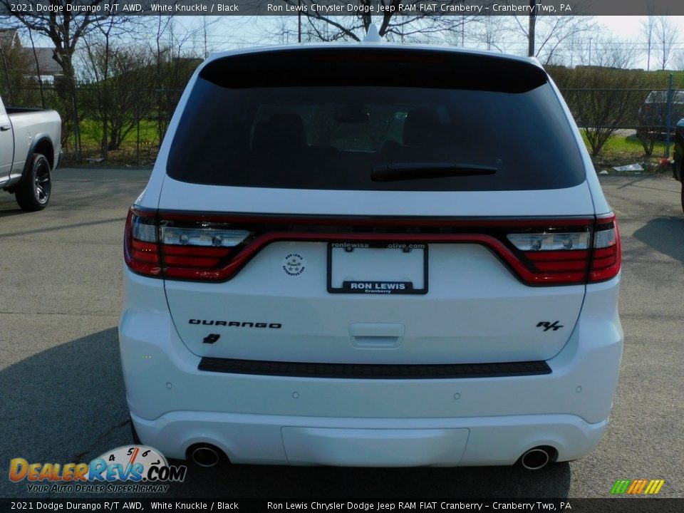 2021 Dodge Durango R/T AWD White Knuckle / Black Photo #6