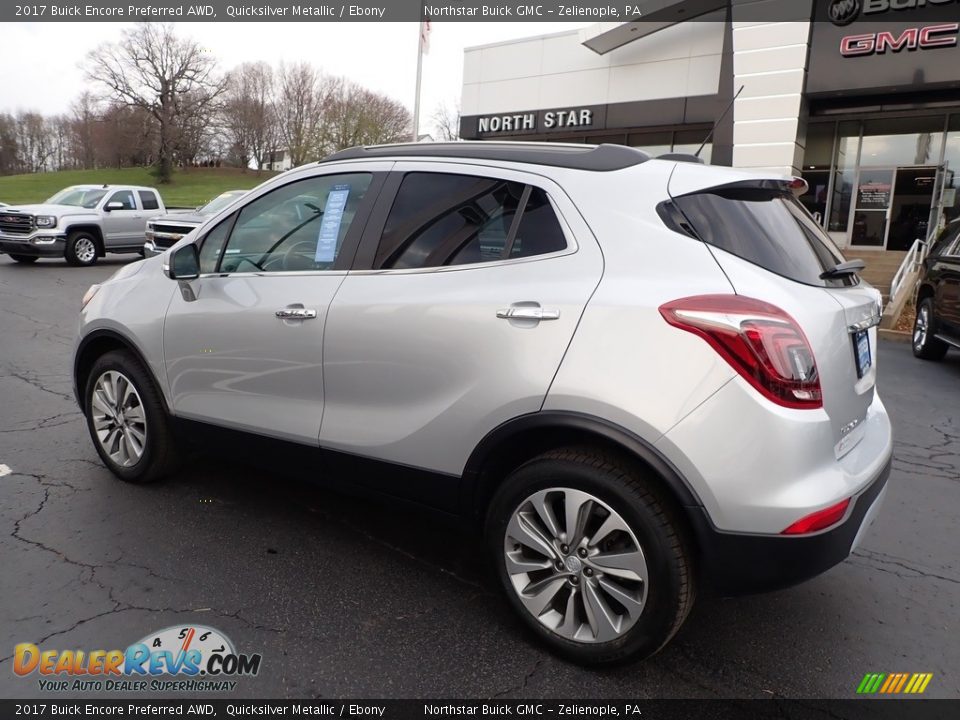 2017 Buick Encore Preferred AWD Quicksilver Metallic / Ebony Photo #12