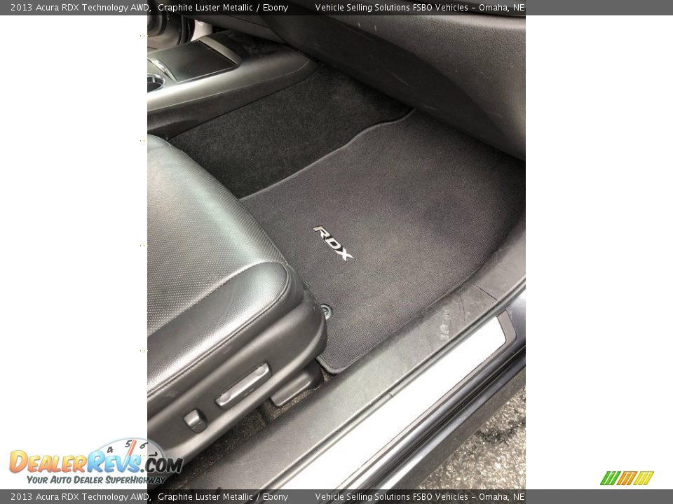 2013 Acura RDX Technology AWD Graphite Luster Metallic / Ebony Photo #6