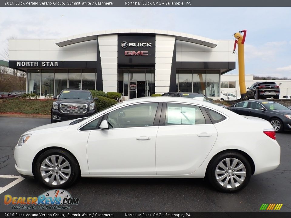 2016 Buick Verano Verano Group Summit White / Cashmere Photo #1