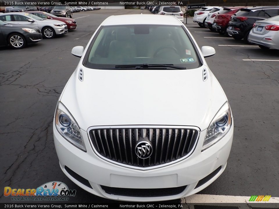 2016 Buick Verano Verano Group Summit White / Cashmere Photo #3