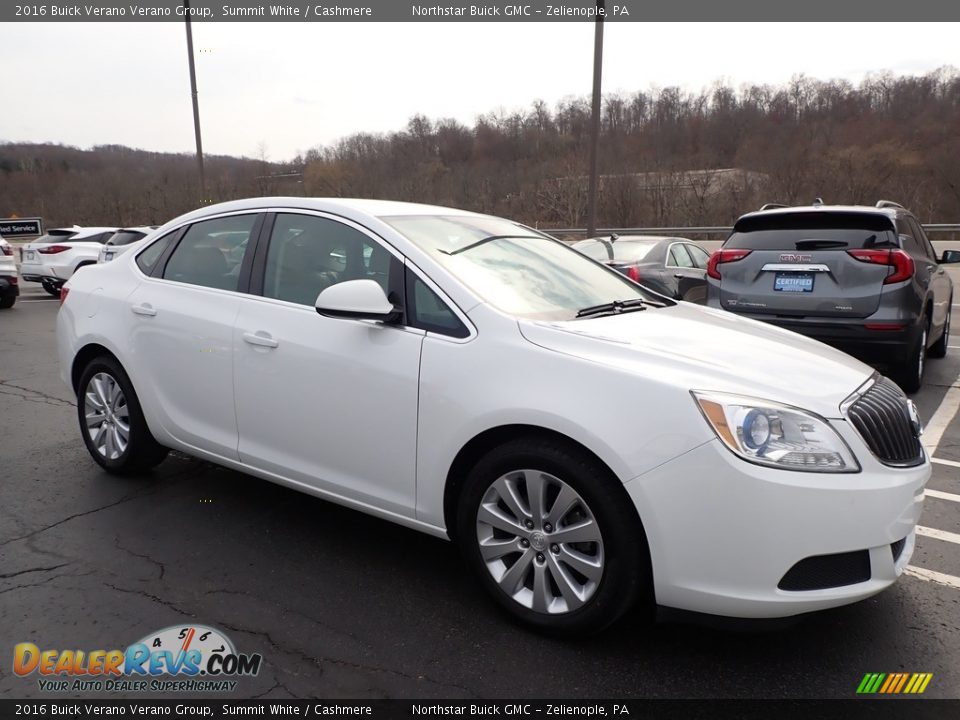 2016 Buick Verano Verano Group Summit White / Cashmere Photo #4