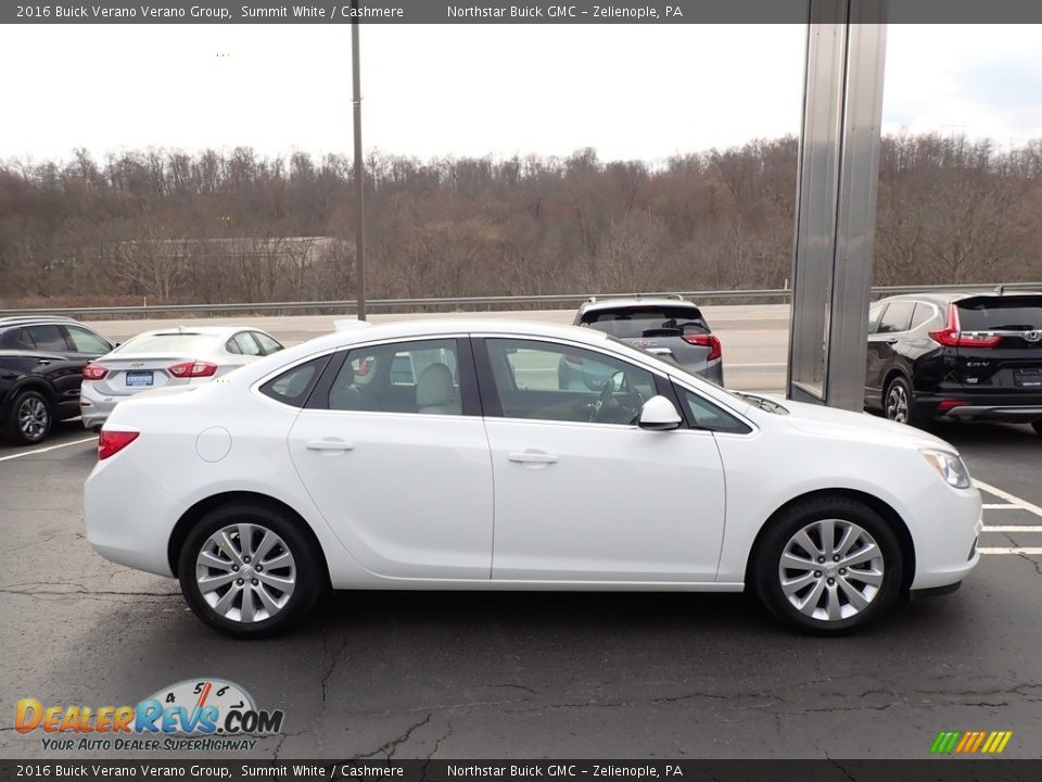 2016 Buick Verano Verano Group Summit White / Cashmere Photo #5