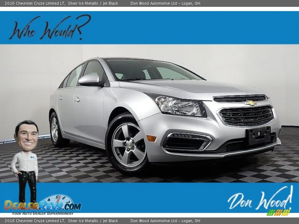 2016 Chevrolet Cruze Limited LT Silver Ice Metallic / Jet Black Photo #1