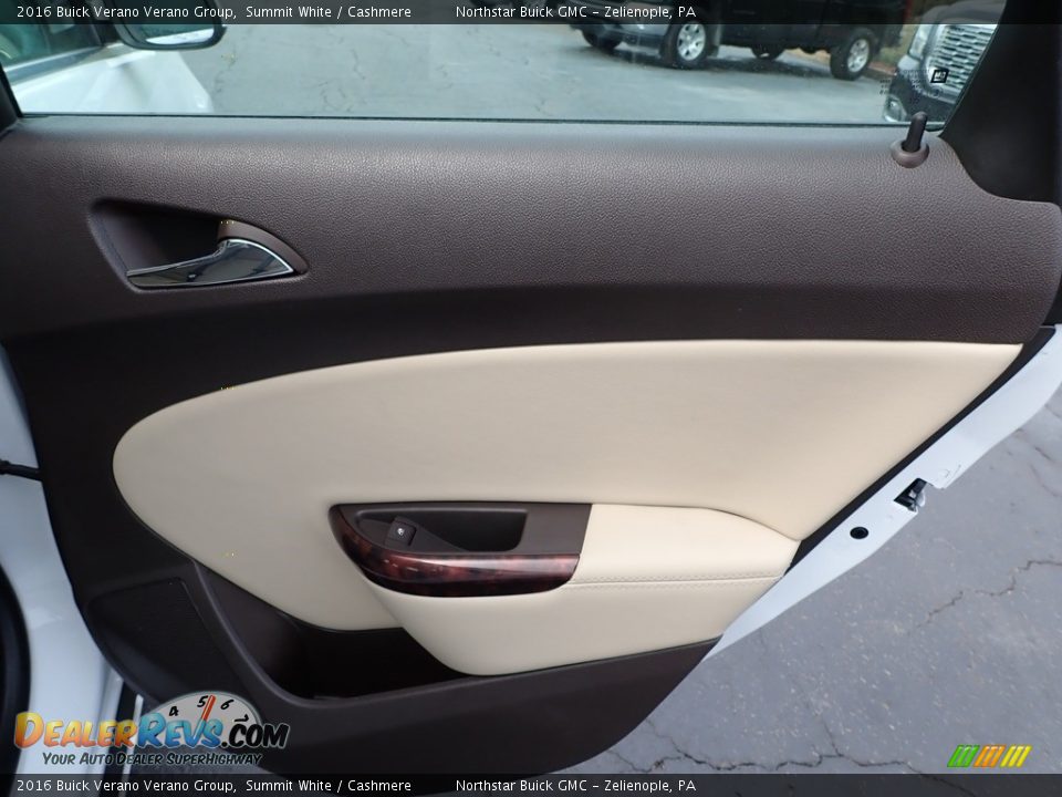 2016 Buick Verano Verano Group Summit White / Cashmere Photo #8