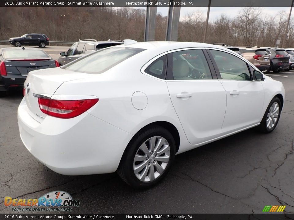 2016 Buick Verano Verano Group Summit White / Cashmere Photo #9