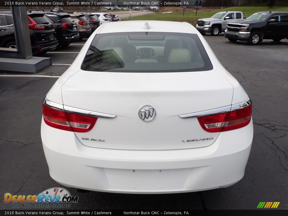 2016 Buick Verano Verano Group Summit White / Cashmere Photo #10