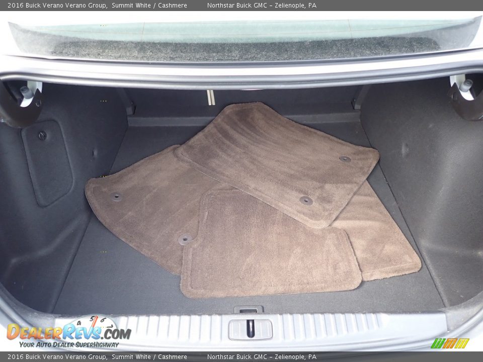 2016 Buick Verano Verano Group Summit White / Cashmere Photo #11