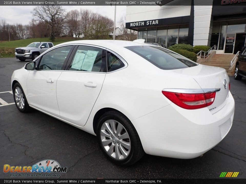 2016 Buick Verano Verano Group Summit White / Cashmere Photo #12