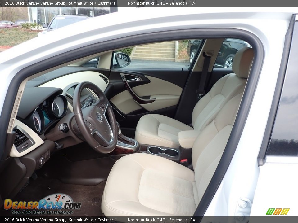 2016 Buick Verano Verano Group Summit White / Cashmere Photo #16