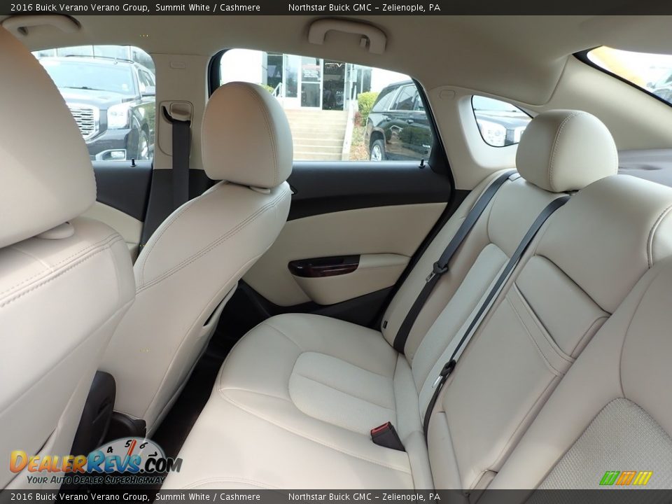 2016 Buick Verano Verano Group Summit White / Cashmere Photo #17