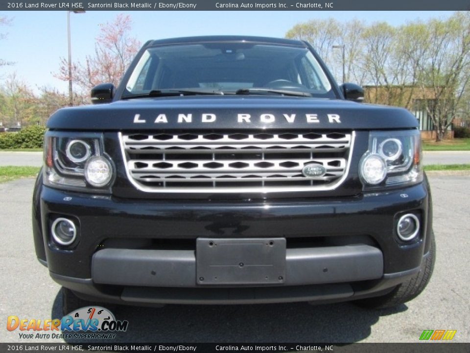 2016 Land Rover LR4 HSE Santorini Black Metallic / Ebony/Ebony Photo #4