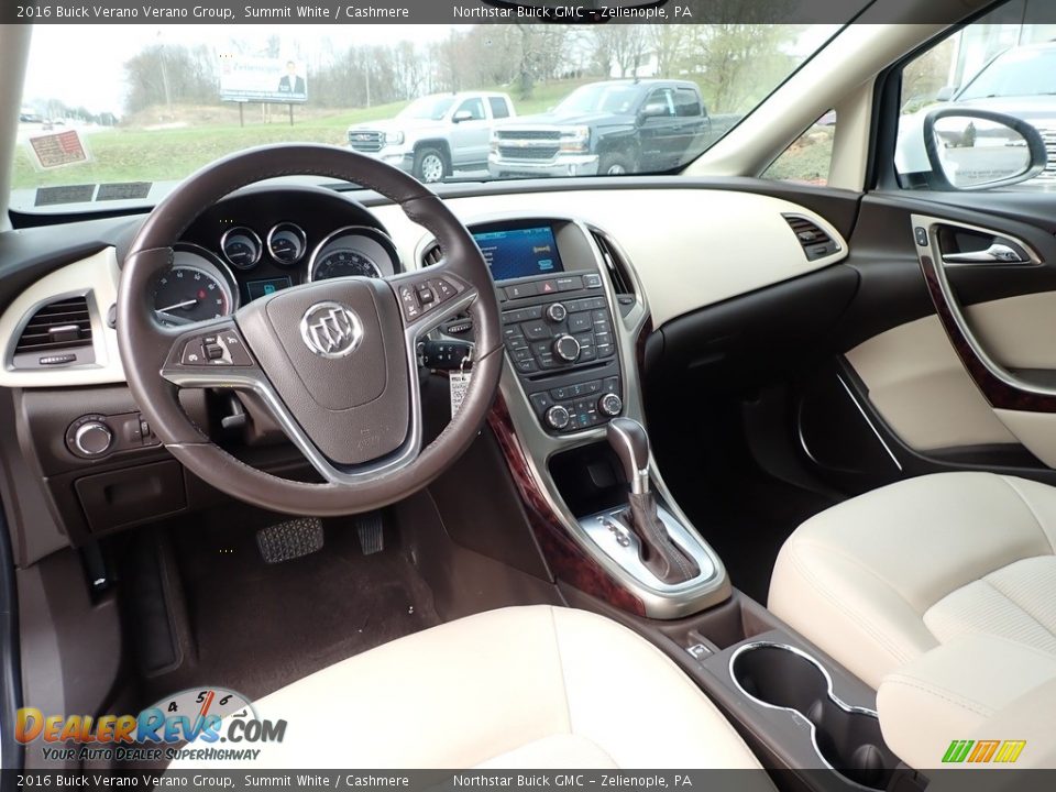 2016 Buick Verano Verano Group Summit White / Cashmere Photo #18