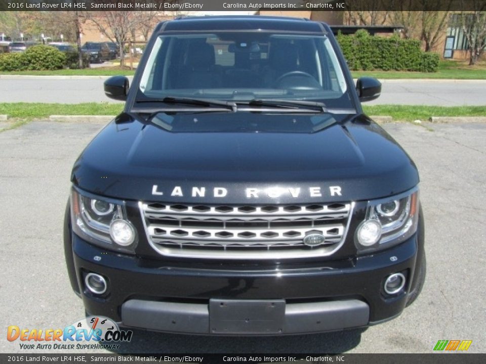 2016 Land Rover LR4 HSE Santorini Black Metallic / Ebony/Ebony Photo #5