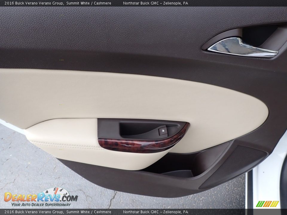 2016 Buick Verano Verano Group Summit White / Cashmere Photo #19