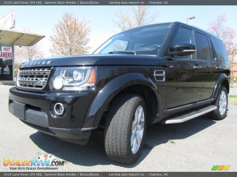 2016 Land Rover LR4 HSE Santorini Black Metallic / Ebony/Ebony Photo #6