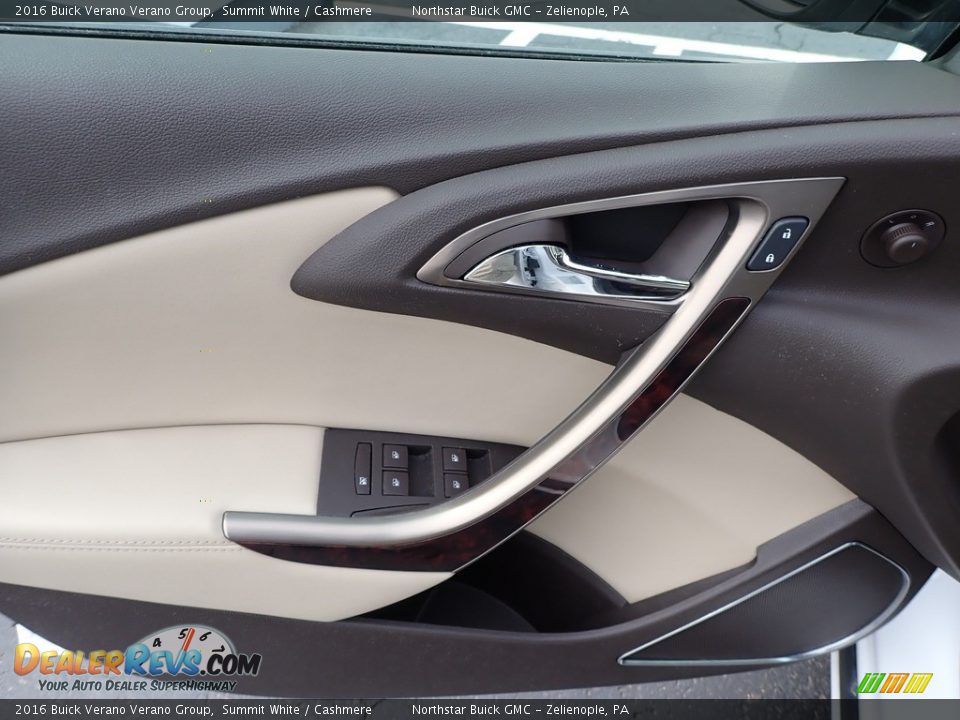 2016 Buick Verano Verano Group Summit White / Cashmere Photo #20