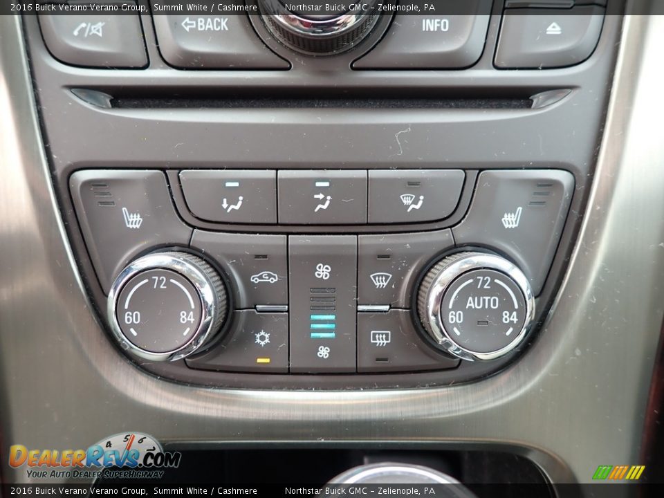 2016 Buick Verano Verano Group Summit White / Cashmere Photo #22