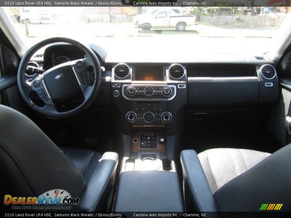 2016 Land Rover LR4 HSE Santorini Black Metallic / Ebony/Ebony Photo #13