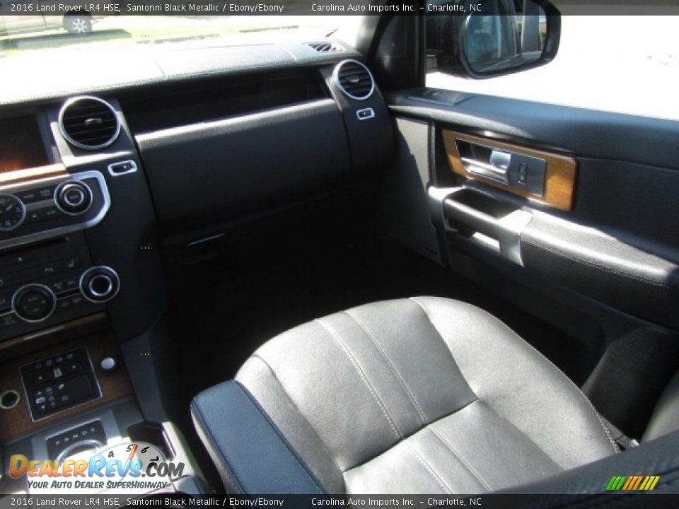 2016 Land Rover LR4 HSE Santorini Black Metallic / Ebony/Ebony Photo #14