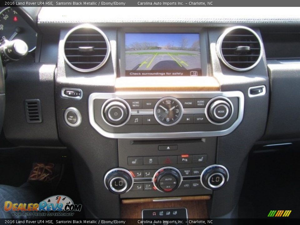 2016 Land Rover LR4 HSE Santorini Black Metallic / Ebony/Ebony Photo #15