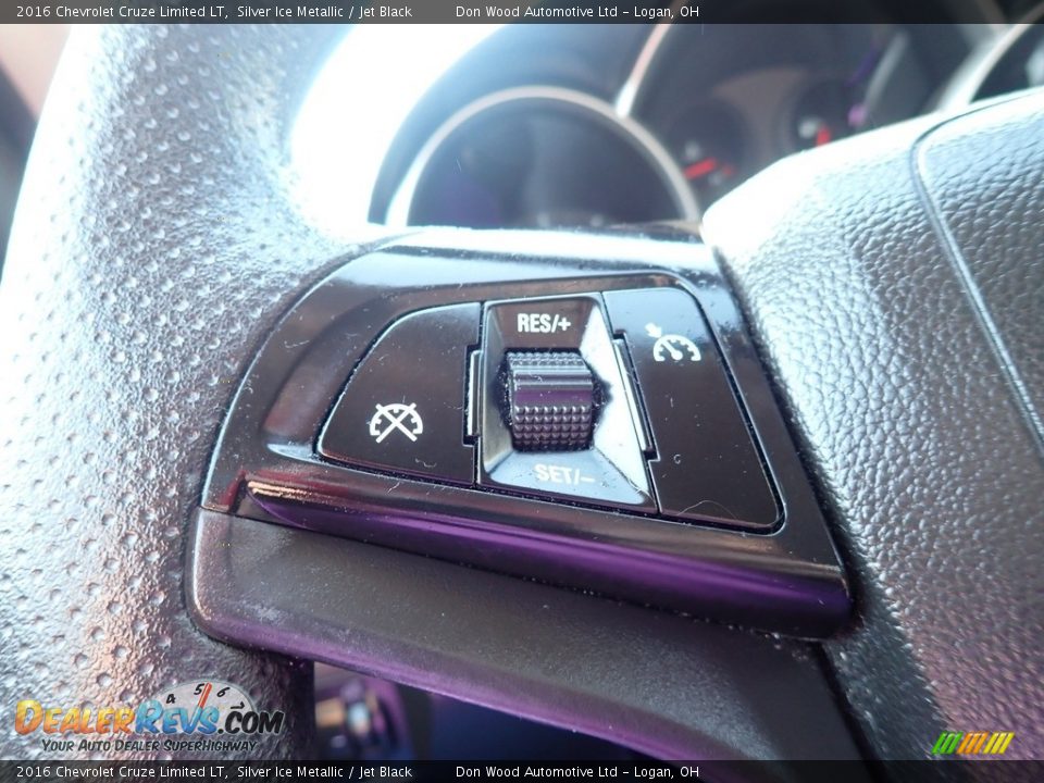 2016 Chevrolet Cruze Limited LT Silver Ice Metallic / Jet Black Photo #23