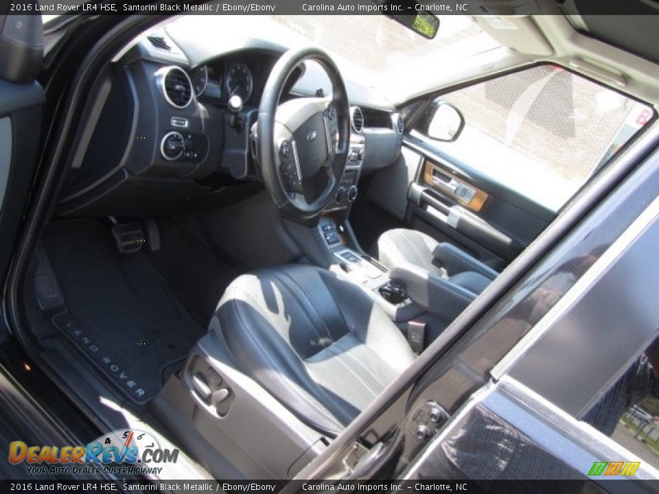 2016 Land Rover LR4 HSE Santorini Black Metallic / Ebony/Ebony Photo #17