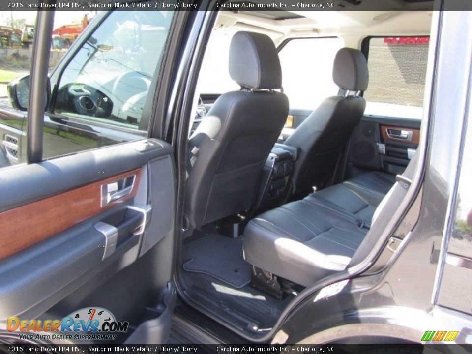 2016 Land Rover LR4 HSE Santorini Black Metallic / Ebony/Ebony Photo #20