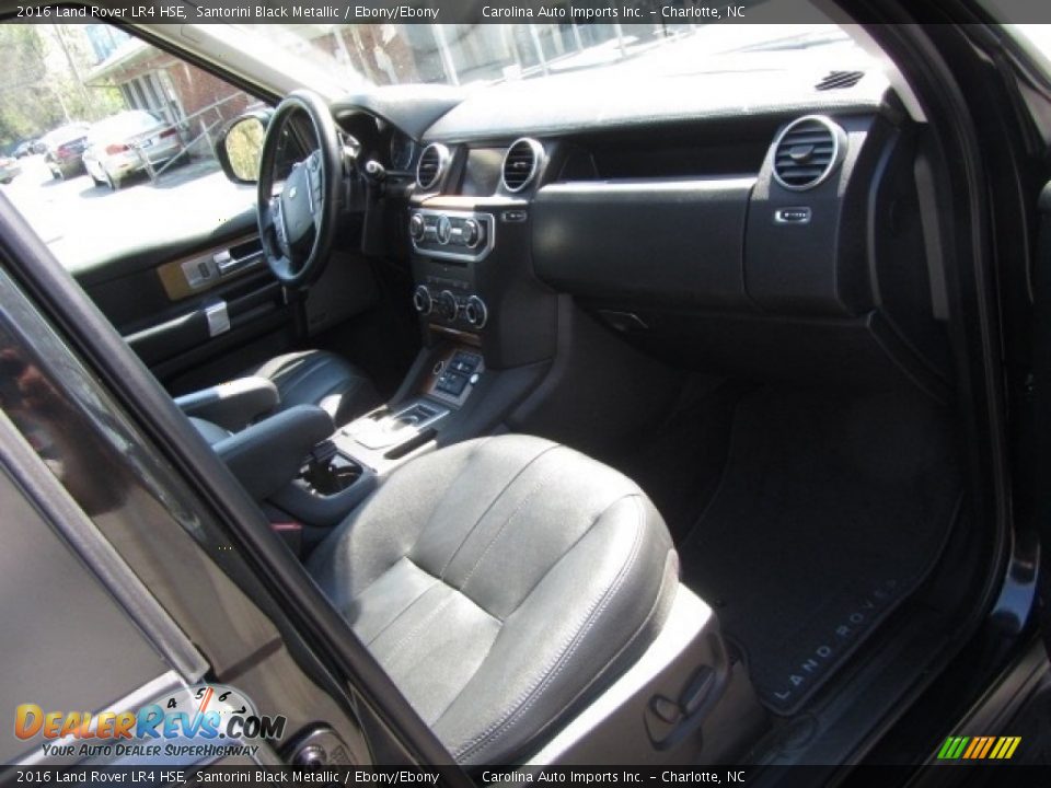 2016 Land Rover LR4 HSE Santorini Black Metallic / Ebony/Ebony Photo #22
