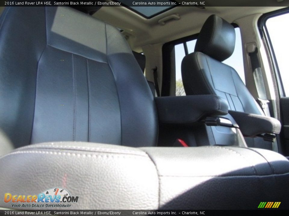 2016 Land Rover LR4 HSE Santorini Black Metallic / Ebony/Ebony Photo #23