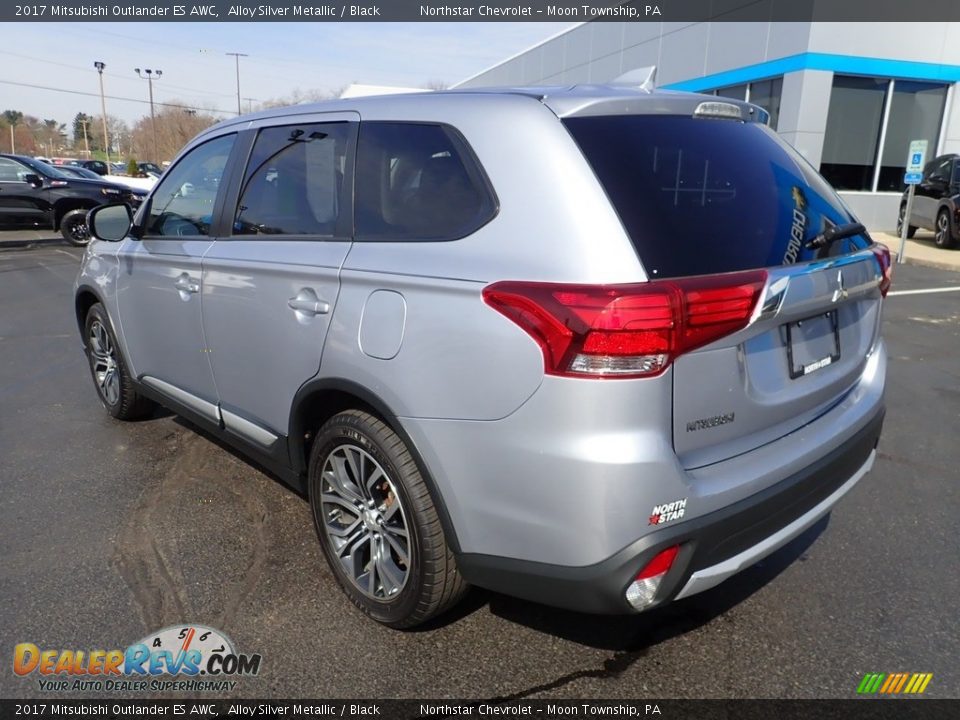 Alloy Silver Metallic 2017 Mitsubishi Outlander ES AWC Photo #4